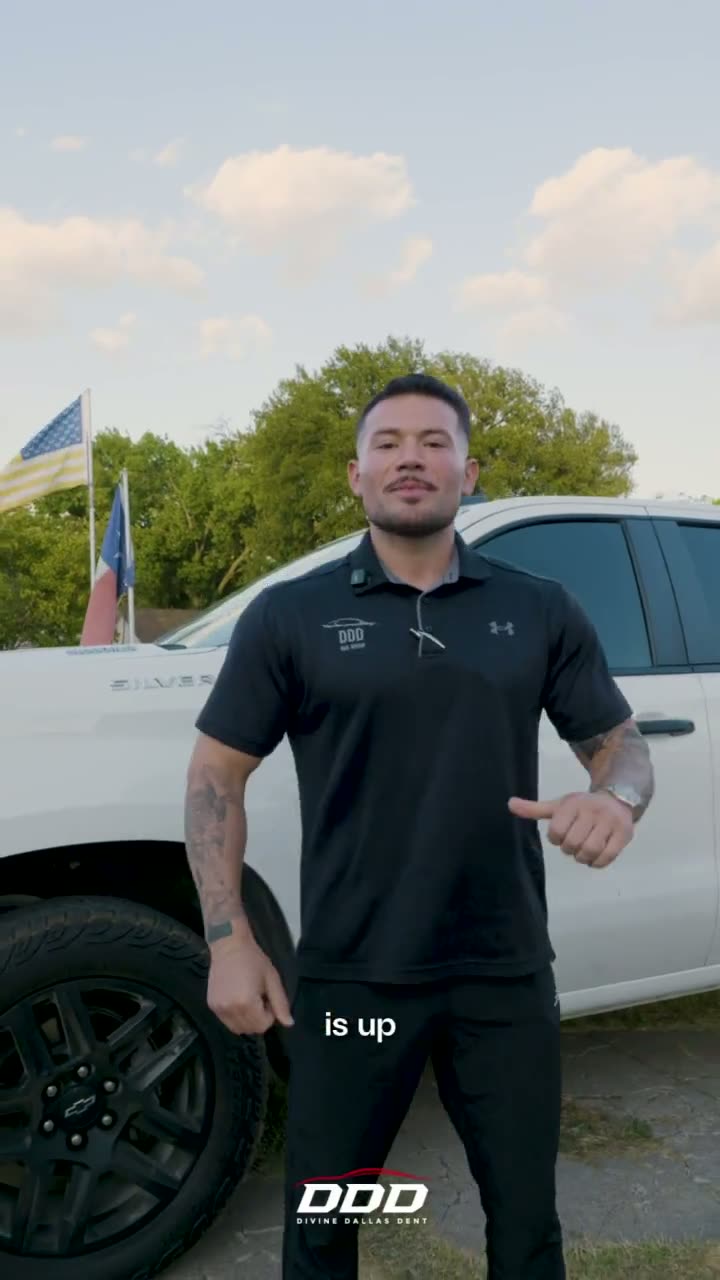 DDD Customer, hail repair customer in Dallas, TX